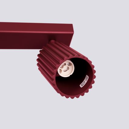 Brilagi - CRESTO 3x GU10 Spotlight / 10W / 230V, Burgundy