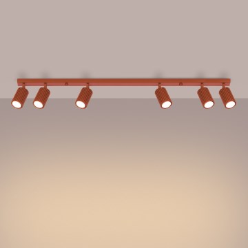 Brilagi - CRESTO 6xGU10/10W/230V Spotlight, Red