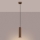 Brilagi - CRESTO Cable Pendant Light 1xGU10/10W/230V Brown