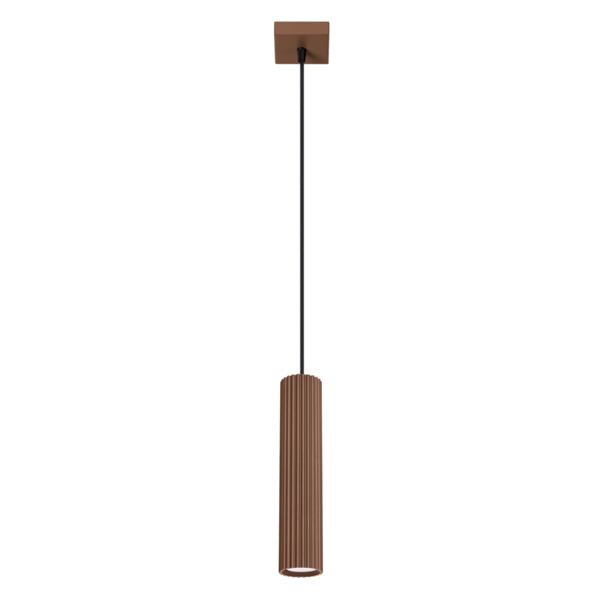 Brilagi - CRESTO Cable Pendant Light 1xGU10/10W/230V Brown