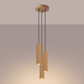Brilagi - CRESTO Cable Pendant Light 3x GU10/10W/230V, Gold