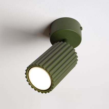 Brilagi - CRESTO Green spotlight 1xGU10/10W/230V