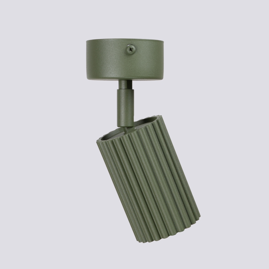 Brilagi - CRESTO Green spotlight 1xGU10/10W/230V