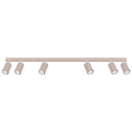 Brilagi - CRESTO LED 6-spot fixture, GU10 sockets, 10W each, 230V, taupe