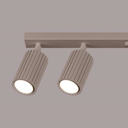 Brilagi - CRESTO LED 6-spot fixture, GU10 sockets, 10W each, 230V, taupe