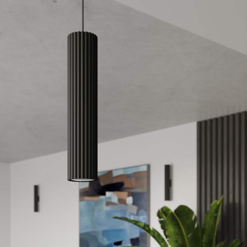 Brilagi - CRESTO LED Cable Pendant 1x GU10/10W/230V, Black