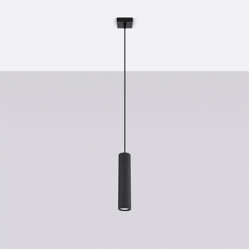 Brilagi - CRESTO LED Cable Pendant 1x GU10/10W/230V, Black