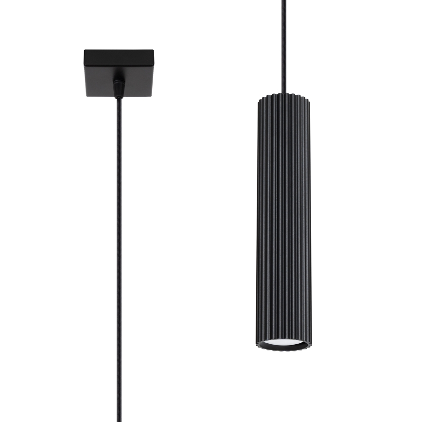 Brilagi - CRESTO LED Cable Pendant 1x GU10/10W/230V, Black