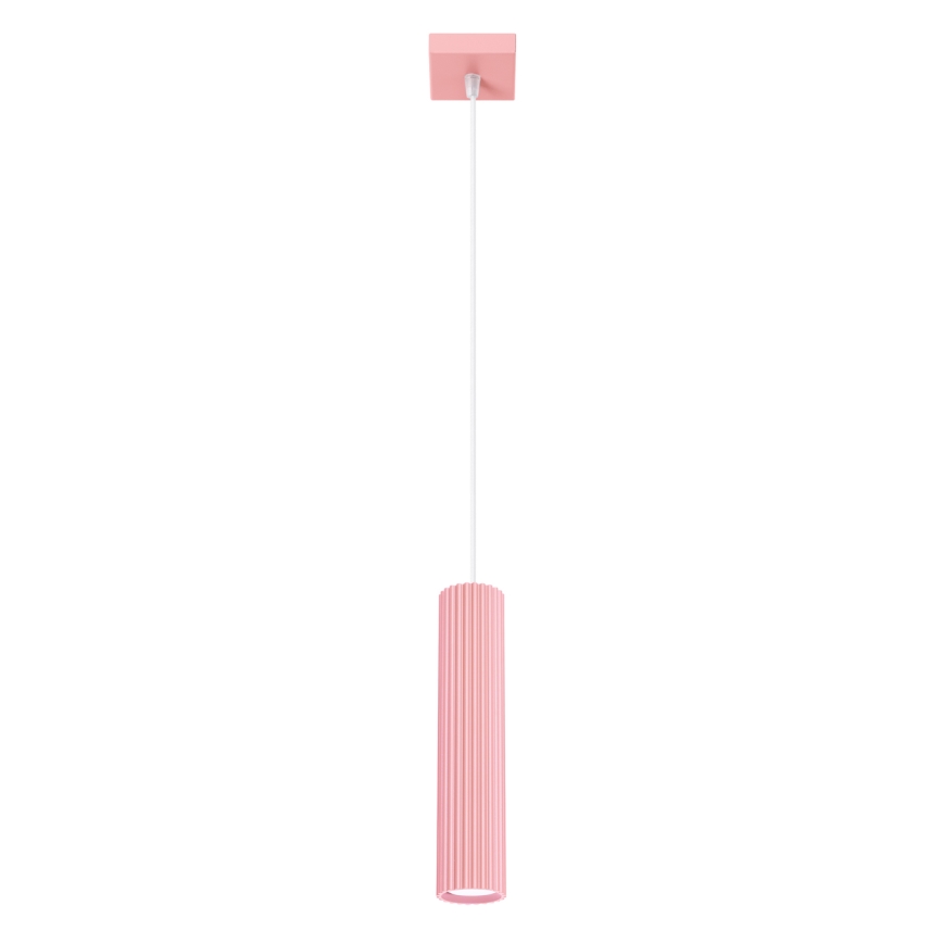 Brilagi - CRESTO LED Cable Pendant 1xGU10/10W/230V, Pink
