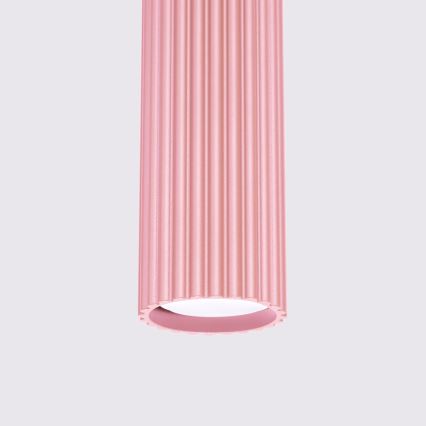 Brilagi - CRESTO LED Cable Pendant 1xGU10/10W/230V, Pink