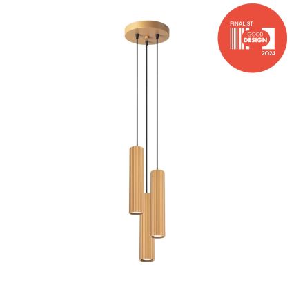 Brilagi - CRESTO LED Cable Pendant 3x GU10 / 10W / 230V, Gold