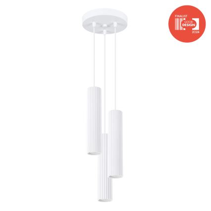 Brilagi - CRESTO LED Cable Pendant 3xGU10/10W/230V, White
