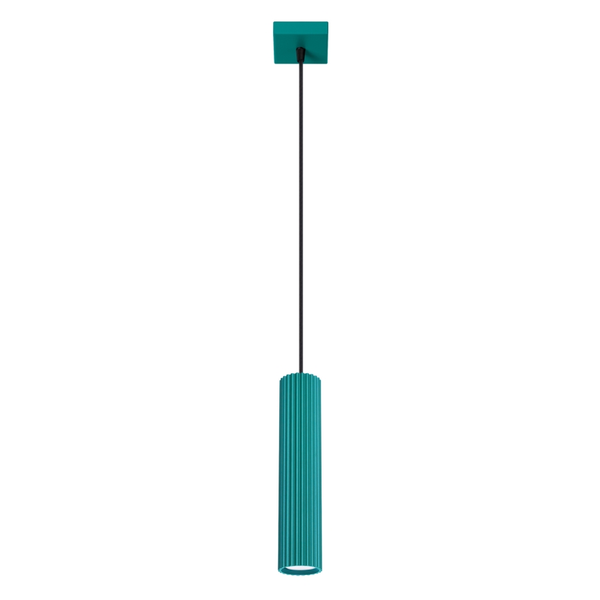 Brilagi - CRESTO LED Cable Pendant Lamp 1x GU10/10W/230V Turquoise