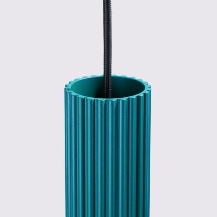 Brilagi - CRESTO LED Cable Pendant Lamp 1x GU10/10W/230V Turquoise