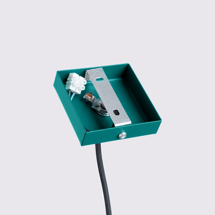 Brilagi - CRESTO LED Cable Pendant Lamp 1x GU10/10W/230V Turquoise