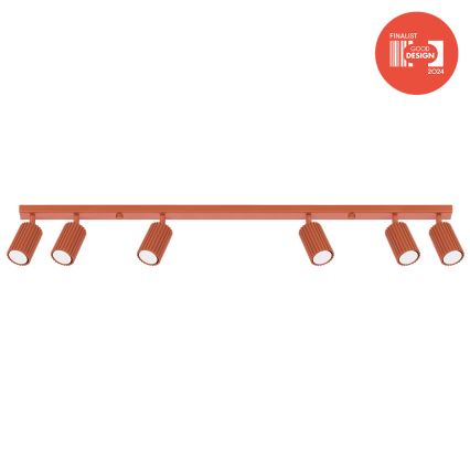 Brilagi - CRESTO LED Multi-Spot 6x GU10 / 10W / 230V, Red