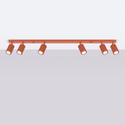 Brilagi - CRESTO LED Multi-Spot 6x GU10 / 10W / 230V, Red