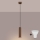 Brilagi - CRESTO LED pendant light on cable 1x GU10/10W/230V, brown