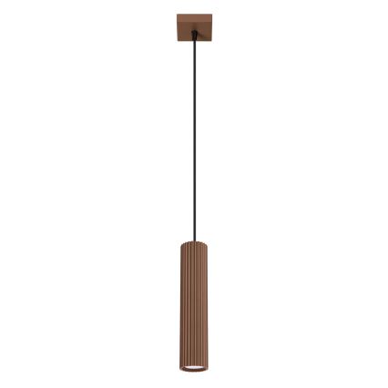 Brilagi - CRESTO LED pendant light on cable 1x GU10/10W/230V, brown