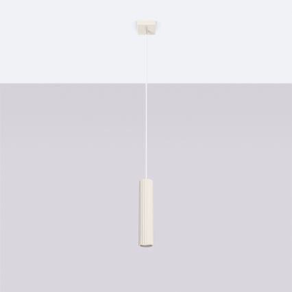 Brilagi - CRESTO LED pendant light on cable 1xGU10/10W/230V cream