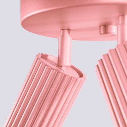 Brilagi - CRESTO LED Spot Fixture 3×GU10/10W/230V, Pink