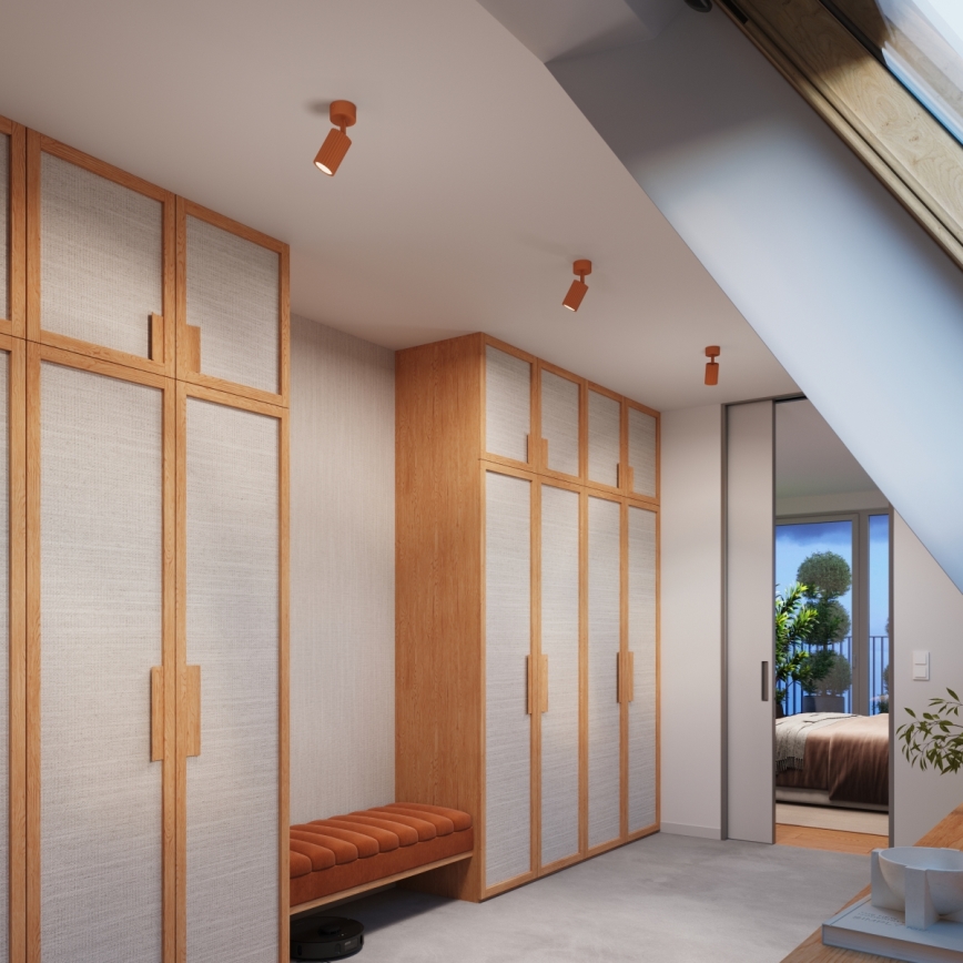 Brilagi - CRESTO LED Spot Light 1xGU10/10W/230V Red