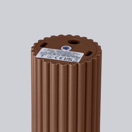 Brilagi - CRESTO LED spotlight 1x GU10/10W/230V, 10 cm, Brown