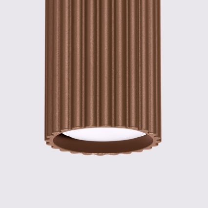 Brilagi - CRESTO LED spotlight 1x GU10/10W/230V, 10 cm, Brown