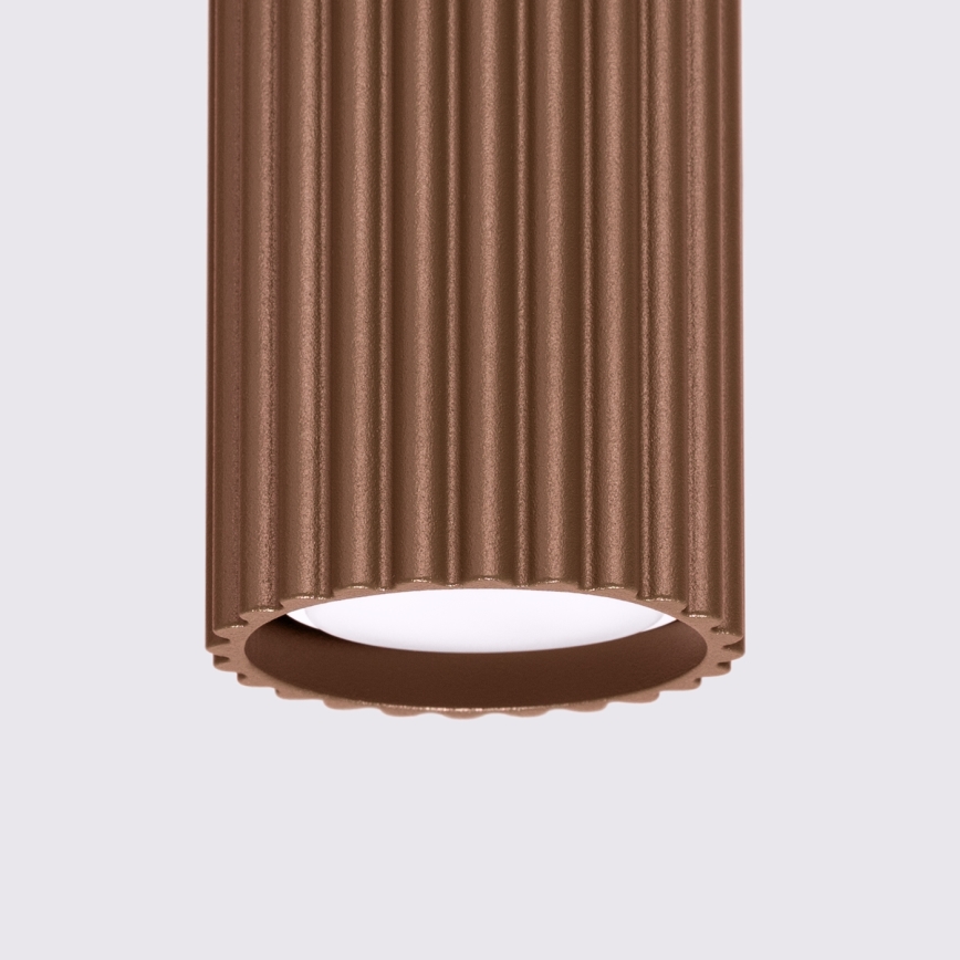 Brilagi - CRESTO LED spotlight 1x GU10/10W/230V, 10 cm, Brown