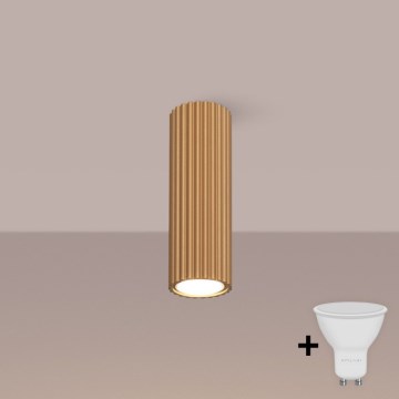 Brilagi - CRESTO LED spotlight 1x GU10/10W/230V, 20 cm, gold