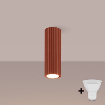 Brilagi - CRESTO LED Spotlight 1x GU10/10W/230V, 20 cm, Red