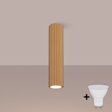 Brilagi - CRESTO LED spotlight 1x GU10/10W/230V, 30 cm, gold