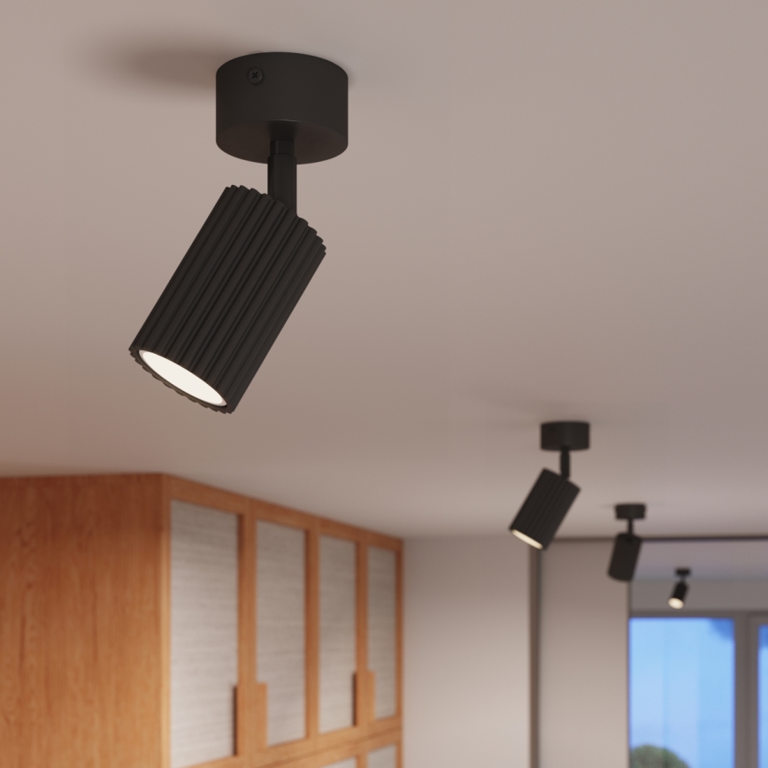 Brilagi - CRESTO LED Spotlight 1x GU10/10W/230V, Black