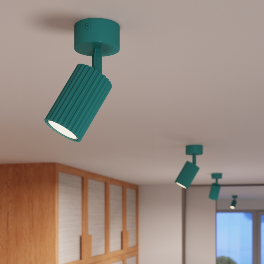 Brilagi - CRESTO LED Spotlight 1x GU10 / 10W / 230V, Turquoise