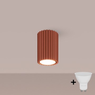 BRILAGI - CRESTO LED spotlight 1xGU10/10W/230V 10 cm orange