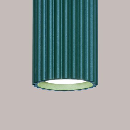 Brilagi - CRESTO LED spotlight 1xGU10/10W/230V, 10 cm, turquoise