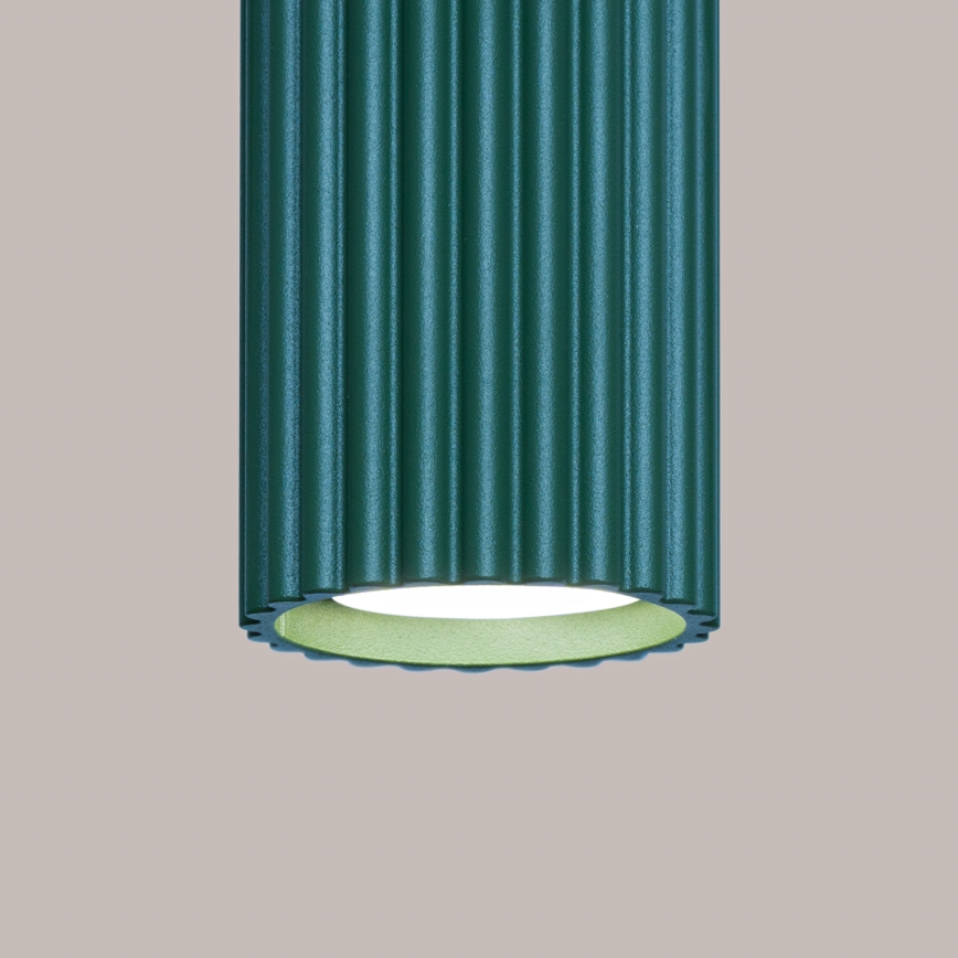 Brilagi - CRESTO LED spotlight 1xGU10/10W/230V, 10 cm, turquoise