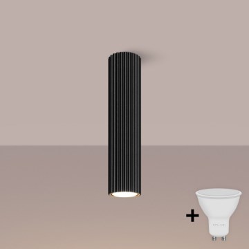 Brilagi - CRESTO LED Spotlight 1xGU10/10W/230V 30 cm Black