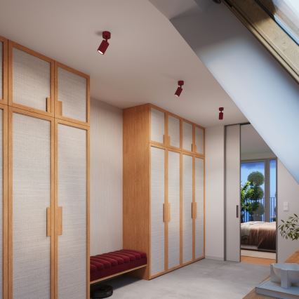 Brilagi - CRESTO LED Spotlight 1xGU10/10W/230V burgundy