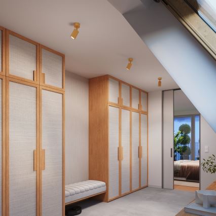 Brilagi - CRESTO LED Spotlight 1xGU10/10W/230V, Gold