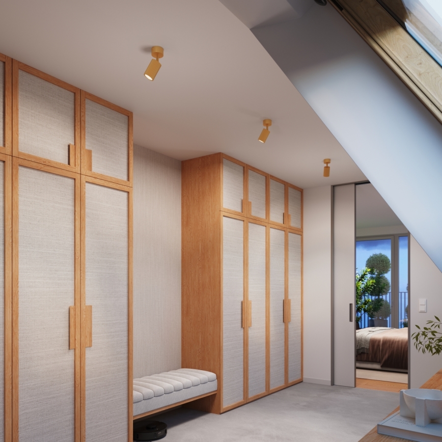 Brilagi - CRESTO LED Spotlight 1xGU10/10W/230V, Gold