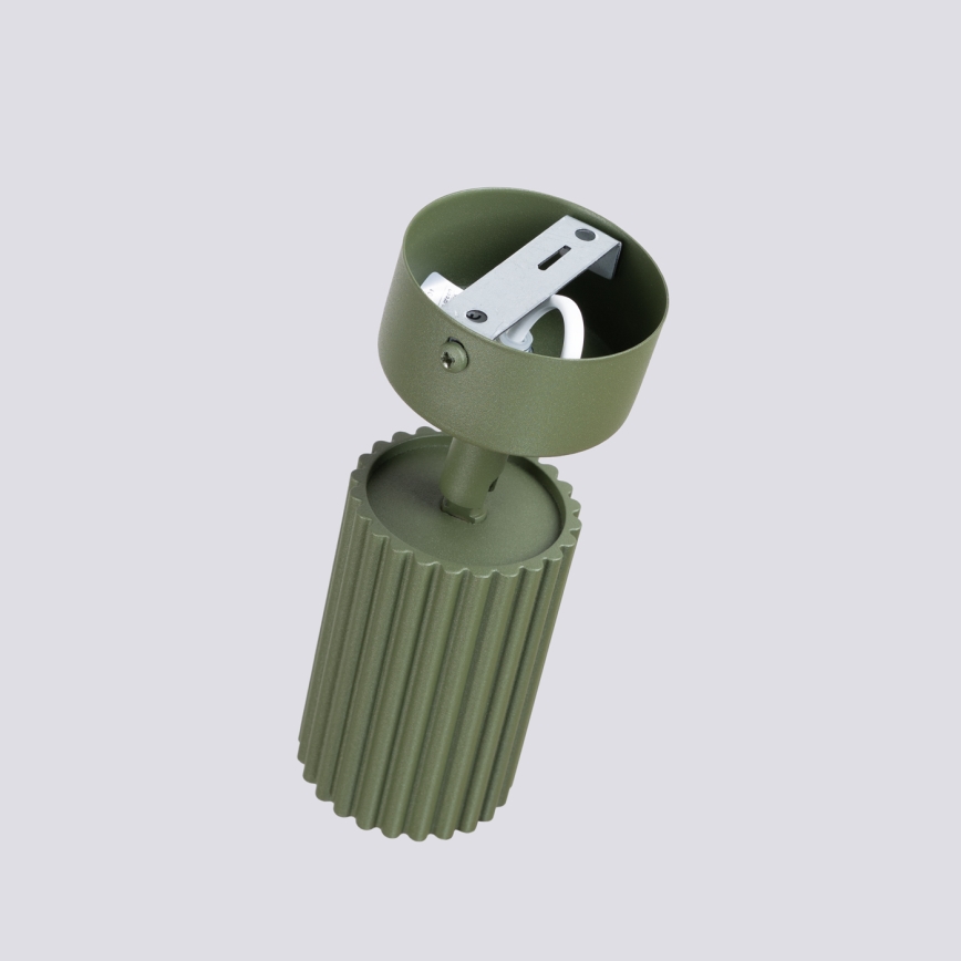 Brilagi - CRESTO LED spotlight 1xGU10/10W/230V green