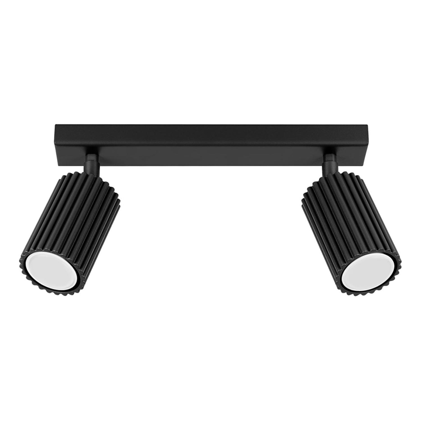 Brilagi - CRESTO LED Spotlight 2x GU10/10W/230V, Black