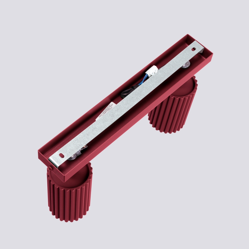 Brilagi - CRESTO LED spotlight 2x GU10/10W/230V, Burgundy