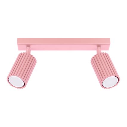 Brilagi - CRESTO LED spotlight 2xGU10/10W/230V pink