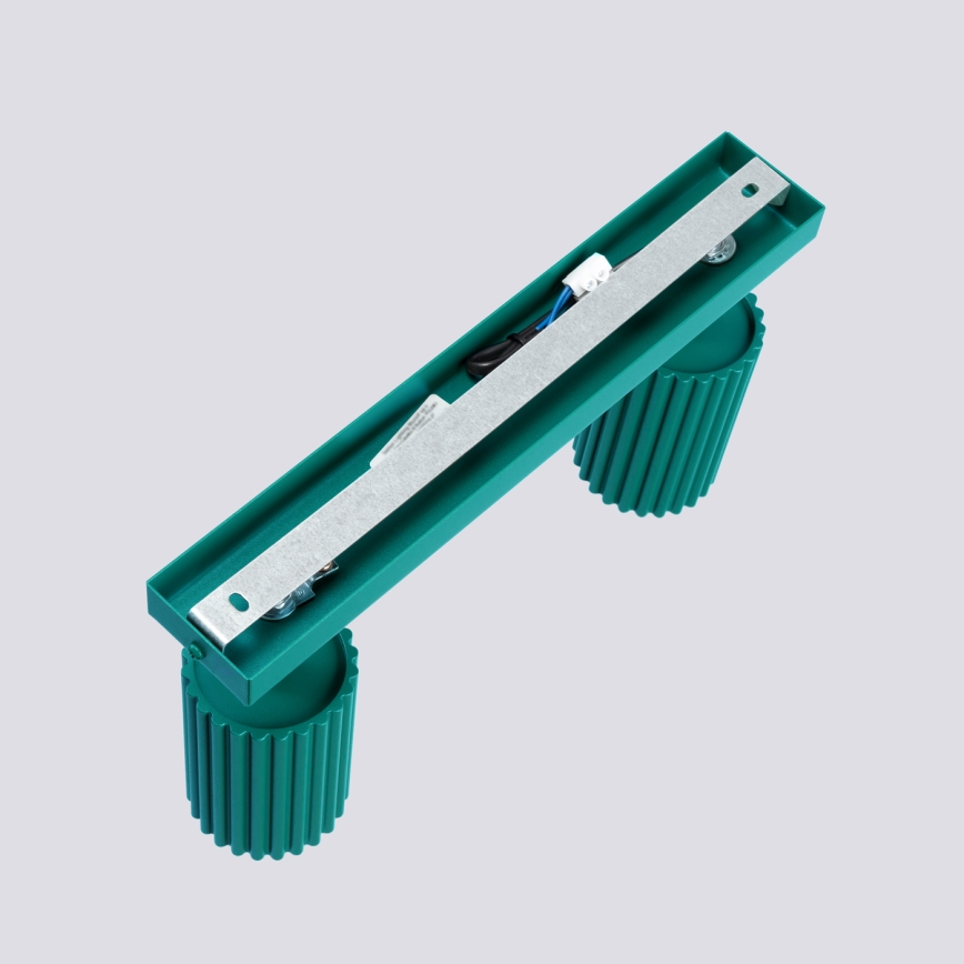 Brilagi - CRESTO LED spotlight 2xGU10/10W/230V turquoise