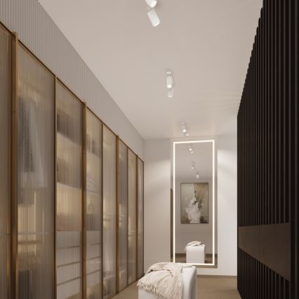 Brilagi - CRESTO LED Spotlight 2xGU10/10W/230V White