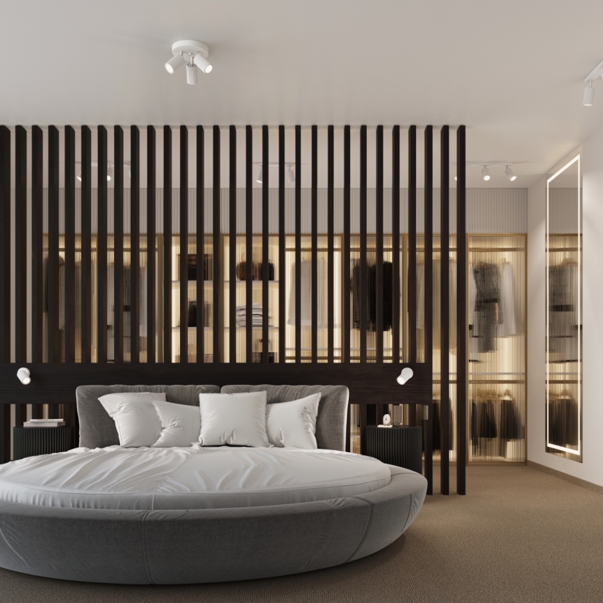 Brilagi - CRESTO LED Spotlight 2xGU10/10W/230V White