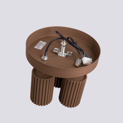 Brilagi - CRESTO LED Spotlight 3x GU10/10W/230V, Brown