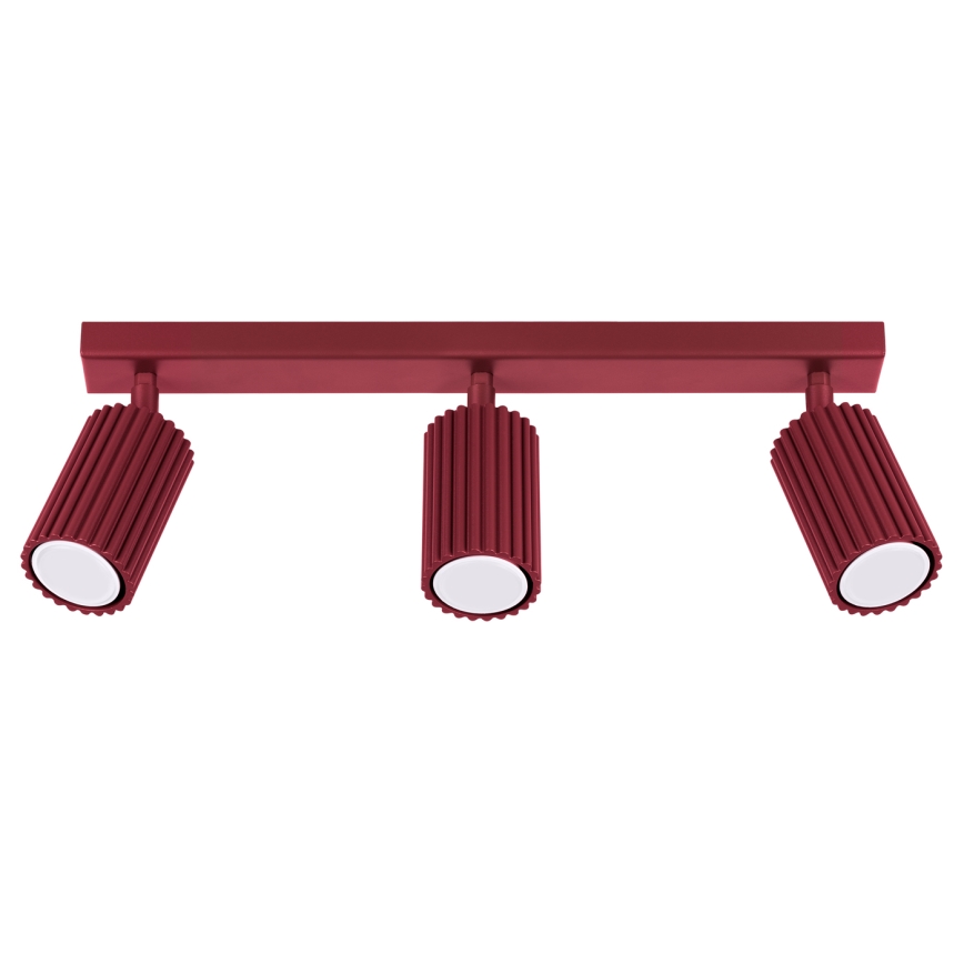 Brilagi - CRESTO LED Spotlight 3x GU10/10W/230V, Burgundy